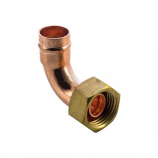 Solder Ring To Tap Connector Bent 15mm x ½