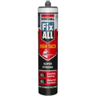 Soudal Fix All High Tack Sealant & Adhesive Anthracite 290ml