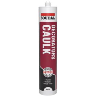 Soudal Trade Decorators Caulk White 380ml