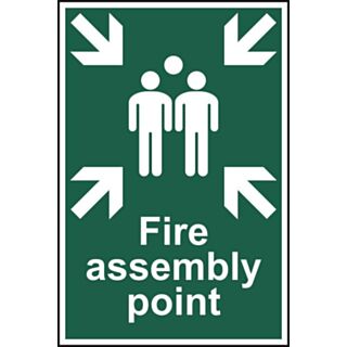 Spectrum Safety Sign Fire Assembly Point 200x300mm