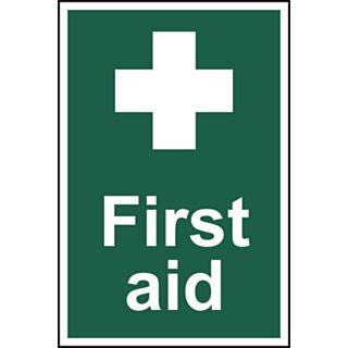 Spectrum Safety Sign First Aid 200x300mm