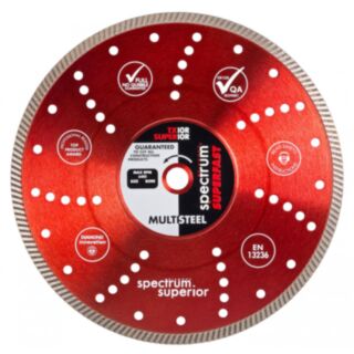 Spectrum TX10R Superfast Pro Multi-Steel Diamond Blade 230mm
