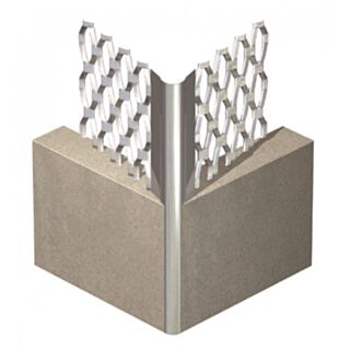 Standard Render Angle Bead Stainless Steel 16mm To 20mm 53x3000mm