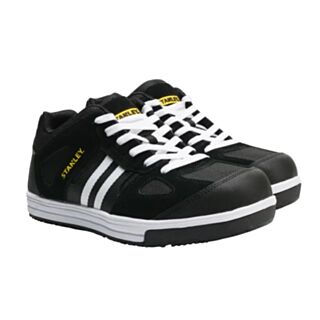 Stanley Cody Safety Trainer Black/White Stripe Size 7