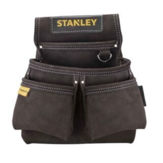 Stanley Double Nail Pocket Pouch Leather