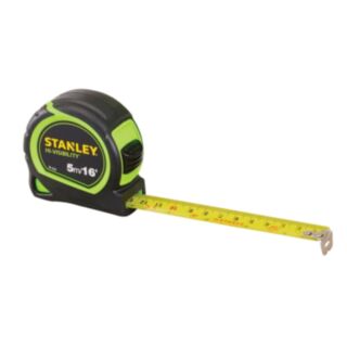 Stanley Tylon Hi Vis Measuring Tape 5mtr