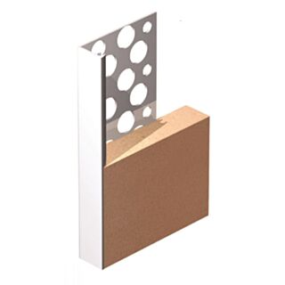 Stop Bead uPVC White 10x45x3000mm