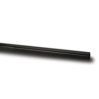 PolyPipe System 2000 Waste Pipe MuPVC Black 50mm x 4mtr (For Keston System)