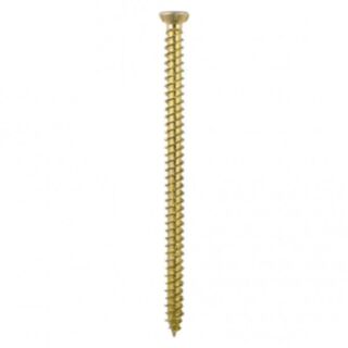 TIMCO Multi-Fix Concrete Screws Countersunk Yellow 7.5x50mm 100pk