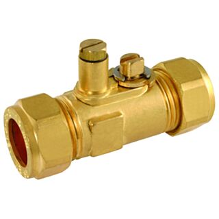 Test Point ISO Ball Valve 22mm