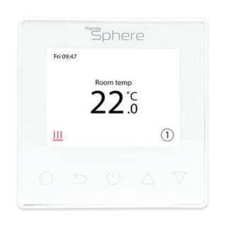 ThermoSphere SmartHome Programmable Thermostat Controller White