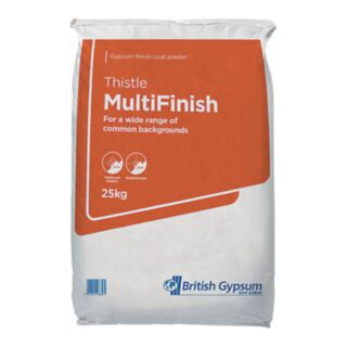 Thistle MultiFinish Plaster 25kg