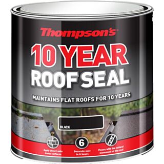 Thompsons 10 Year Roof Seal Black 2.5ltr