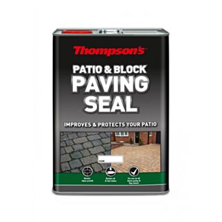 Thompsons Patio & Block Paving Seal Wet Look Clear 5ltr