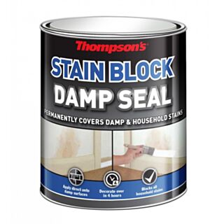 Thompsons Stain Block Damp Seal White 750ml