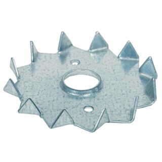 Timber Connector Single Sided BZP M12x50mm