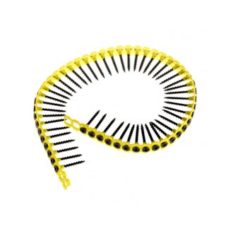 TIMCO Collated Drywall Screws Black Phosphate Coarse Thread 3.2x25mm 1000pk