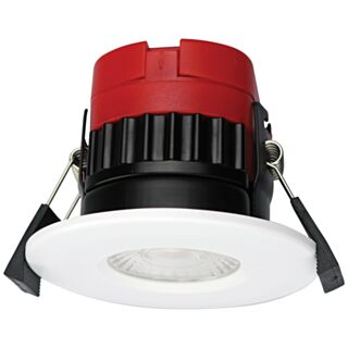 Time LED Prestige Pro LED CCT Downlight Dimmable Fire Rated With White Bezel 8W
