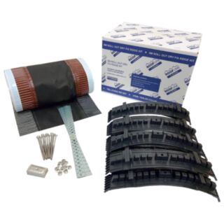 Integrated Dry Fix Ridge System Black 6mtr Set