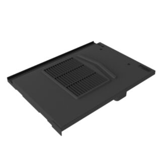 Timloc Roofline Non-Profile Roof Tile Vent (Modern) Black 333x422mm