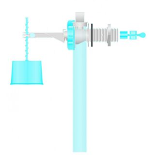 Torbeck Side Entry Fill Valve Plastic ½