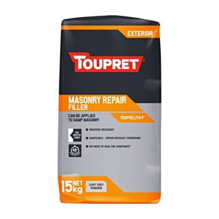 Toupret Touprelith F Masonry Repair Filler 15kg