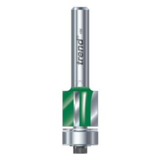 trend® CraftPro Bearing Guided Three Flute Trimming Cutter 12.7x25mm ¼ Shank
