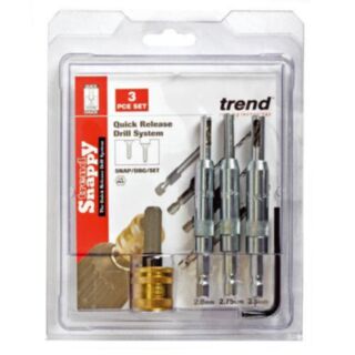 trend® Snappy Drill Bit Guide 4pce Set