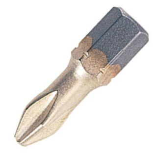 trend® Snappy Screwdriver Bit Titanium Nitride Coated PH2 25mm 10pk