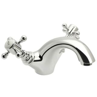 Trisen Formby Two Handle Mono Basin Mixer Chrome