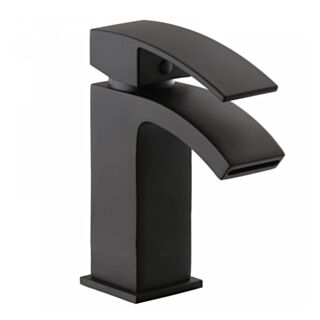 Trisen Mijas Single Lever Mono Basin Mixer Black