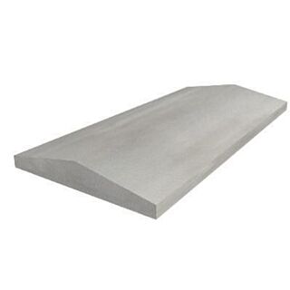 Twice Weathered Coping Stone Straight Concrete 50/75mm Pitch 600x300mm