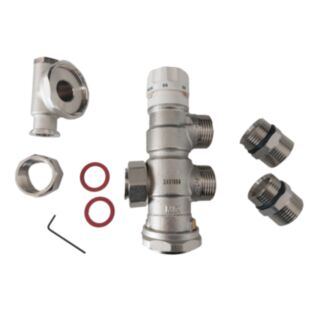 Underfloor Heating Mixing Set For Manifold Stainless Steel