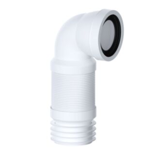 VIVA SLINKY-FIT 90° Flexible Pan Connector 300-600mm