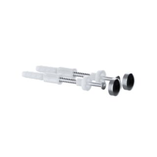 VIVA Straight Toilet Pan Fixing Kit Chrome Cap