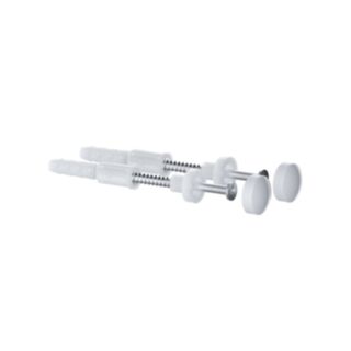 VIVA Straight Toilet Pan Fixing Kit White Cap