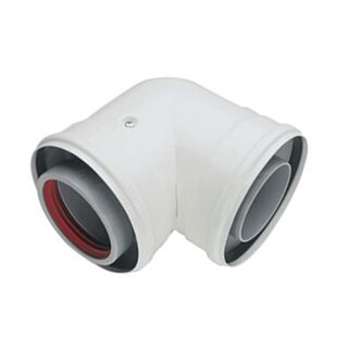 Vaillant 90° Flue Elbow 125mm