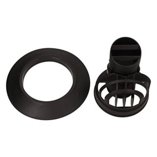 Vaillant Horizontal Flue Terminal Kit Black 100mm