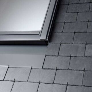 Velux Pro+ EDL CK04 2000 Single Slate Flashing For Slate Up To 8mm Thick 550x980mm