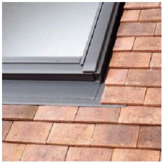 Velux Pro+ EDP CK02 2000 Single Plain Tile Flashing For Tile Up To 14mm Thick 550x780mm