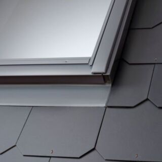 Velux Pro+ EDL CK02 2000 Single Slate Flashing For Slate Up To 8mm Thick 550x780mm