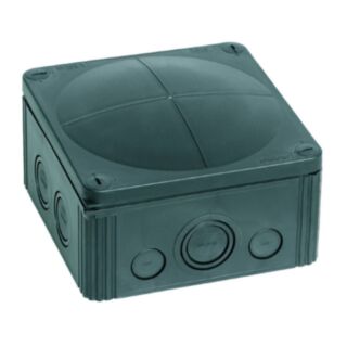 WISKA Junction Box COMBI 1010/5 IP66/IP67 Black 82x140x140mm