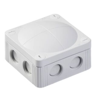 WISKA Junction Box COMBI 308/5 IP66/IP67 Grey 51x85x85mm