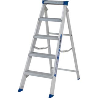 Werner EN131 714 MasterTrade Step Ladder Aluminium 5 Tread