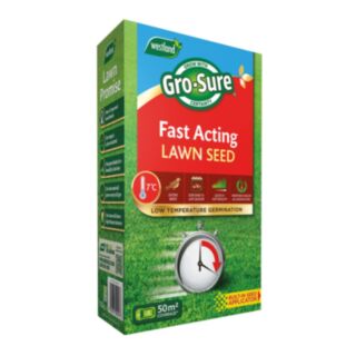 Westland Gro Sure Fast Acting Lawn Seed 50m²