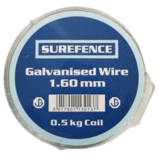 Wire Mild Steel Galvanised 1.60mm 0.5kg