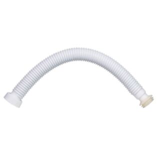 Wirquin Universal Flexible Flush Pipe With Cone Set For 2 Cistern