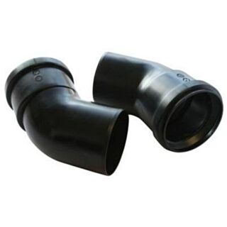 Worcester Condensfit II Plume Elbow 45° 60mm 2pk