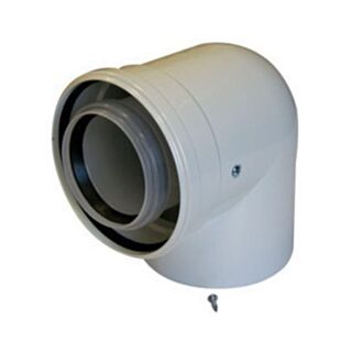 Worcester 90° Flue Elbow 100mm