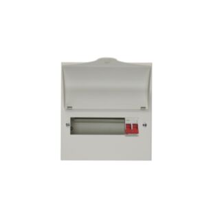 Wylex Metal Clad 100Amp Main Switch Consumer Unit 10 Module 8 Way